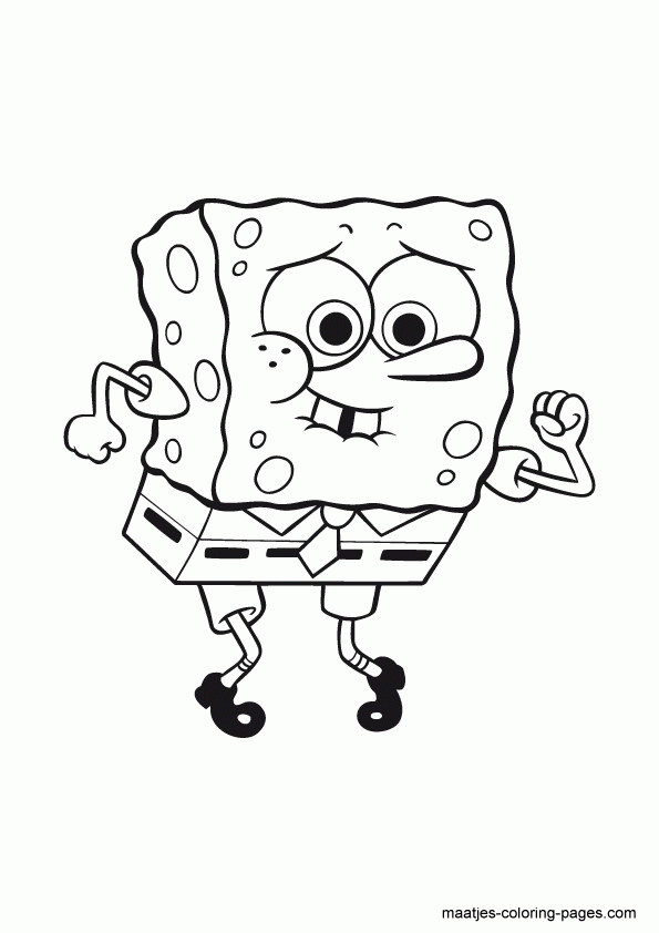 Sponge Bob kolorowanki
